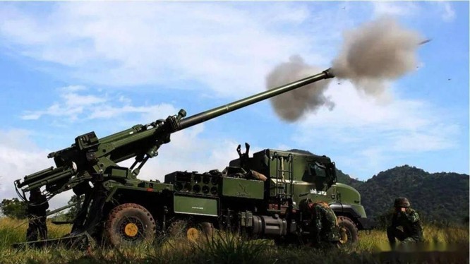 Ukraine được cho là sử dụng pháo Caesar tấn công Đảo Rắn (Ảnh: VCG).