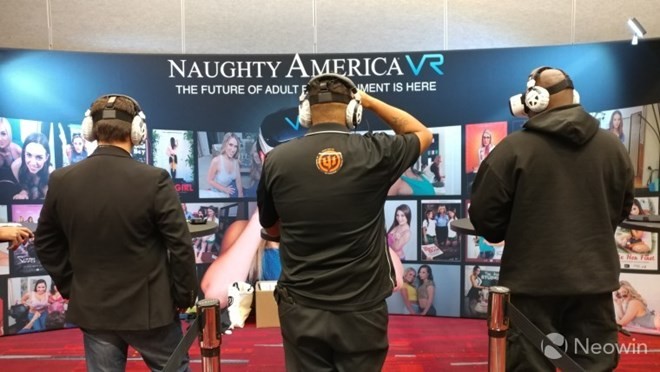 Gian hàng của Naughty America tại CES 2017
