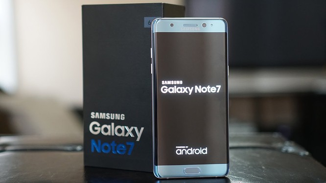 Mẫu điện thoại Galaxy Note 7 - thảm họa của Samsung