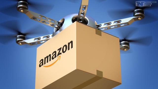 Amazon đi tiên phong trong viêc jdungf drone giao hàng