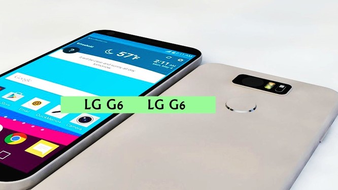 Mẫu smartphone LG G6