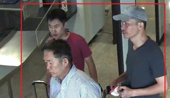 3 trong số 4 nghi phạm Triều Tiên. Ảnh Reuters