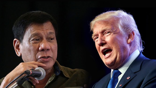 Tổng thống Mỹ Donald Trump và Tổng thống Philippines Duterte