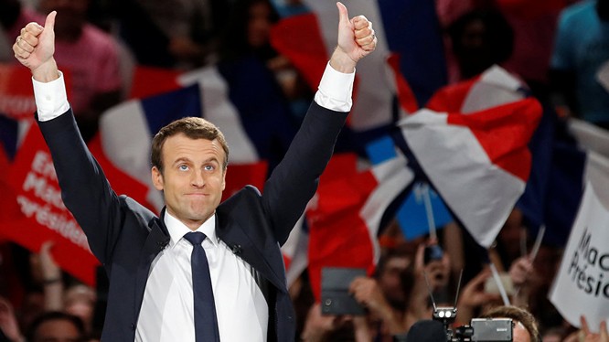 Tân Tổng thống Pháp Emmanuel Macron