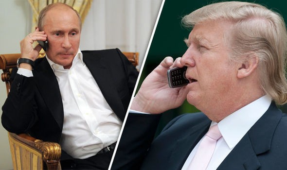 Tổng thống Mỹ D. Trump điện đàm với Tổng thống Nga V. Putin