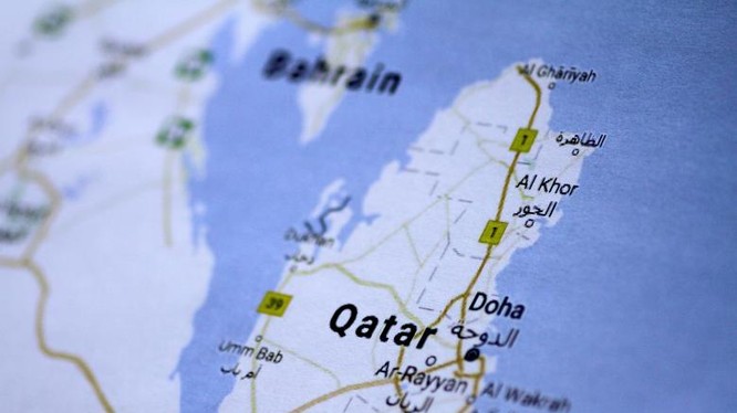 Bản đồ Qatar