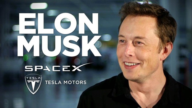 Elon Musk là nhà sáng lập Tesla và SpaceX