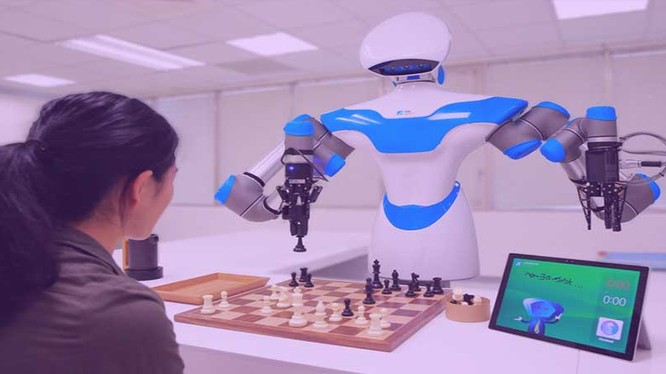 Trí tuệ nhân tạo và robot chiếm vị trí nổi bật trong triển lãm tại Đài Loan