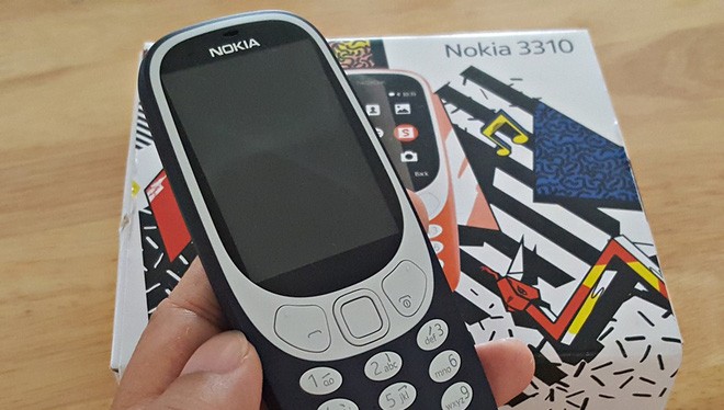 Sản phẩm điện thoại Nokia 3310 được sản xuất tại Fushan Technology Việt Nam.