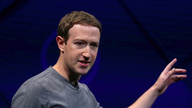 Facebook CEO Mark Zuckerberg. Ảnh Getty