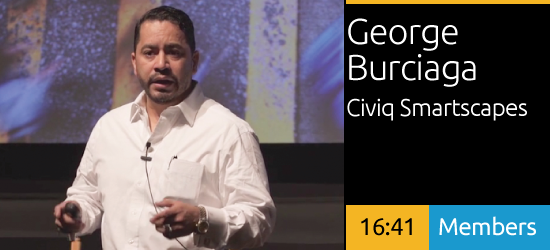 Ông George Burciaga - Giám đốc điều hành công ty CIVIQ Smartscapes