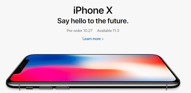iPhone X phải đợi tới ngày 27/10 mới cho đặt trước nhưng đã bị lo thiếu hàng.