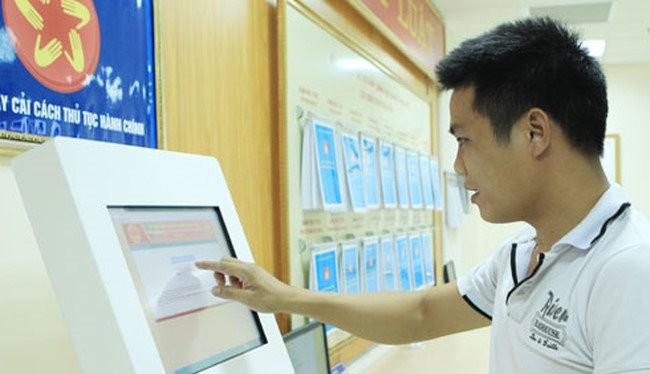 Tỷ lệ thủ tục hành chính thực hiện theo cơ chế một cửa tại cấp Sở, cơ quan tương đương Sở của Hà Nội đạt tới 99,98%. Ảnh Internet