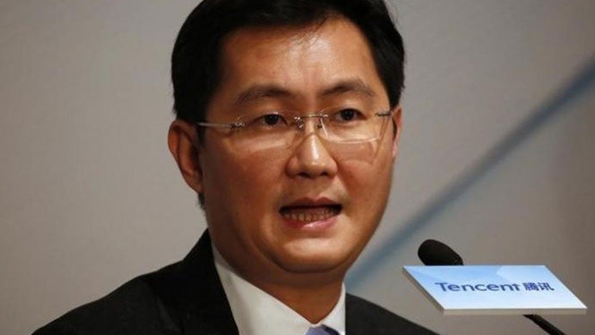 Nhà sáng lập kiêm Chủ tịch Tencent, ông Ma Huateng ẢNH: REUTERS