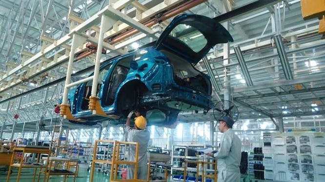 Sắp đưa vào vận hành nhà máy sản xuất ô tô Mazda lớn nhất Đông Nam Á. Ảnh: Thaco