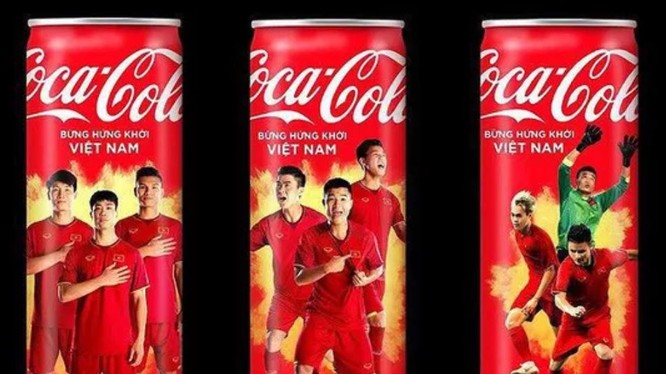 Mẫu quảng cáo của Coca Cola 