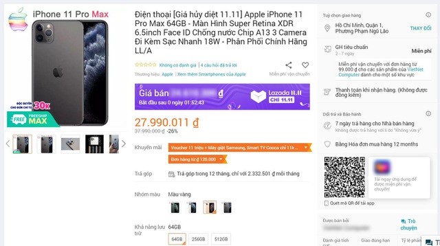 iPhone, tai nghe giảm giá hơn 10 triệu đồng là trò lừa đảo ngày sale 