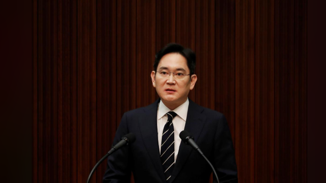 Ông Lee Jae-yong, phó chủ tịch Samsung Electronics và đang là lãnh đạo tối cao trên thực tế của Samsung. Ảnh: Reuters