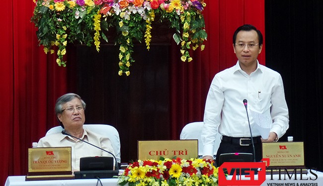 Sáng 14/6, đoàn công tác do Chủ nhiệm Ủy ban kiểm tra Trung ương Trần Quốc Vượng dẫn đầu đã có buổi làm việc với Thành ủy Đà Nẵng