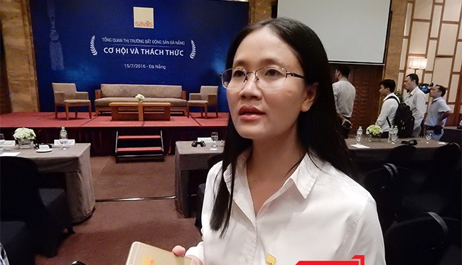 Bà Đỗ Thị Thu Hằng, Phó Giám đốc Bộ phận nghiên cứu Savills Việt Nam