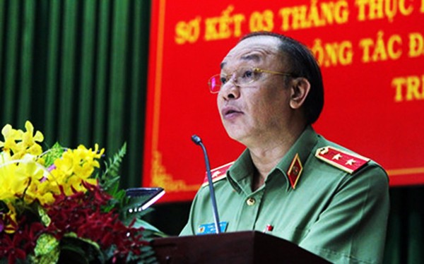 Trung tướng Lê Đông Phong, Giám đốc Công an TP.HCM (ảnh Pháp luật TPHCM)