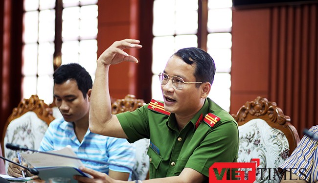 Trung tá Hồ Song Ân, Trưởng phòng Cảnh sát môi trường (PC49), Công an tỉnh Quảng Nam cho biết sẽ tiếp tục điều tra và xử lý nghiêm hành vu bán cát trái phép ra Đà Nẵng