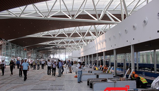 Nhà ga hành khách quốc tế sân bay Đà Nẵng sẽ cán đích vào 25/5/2017
