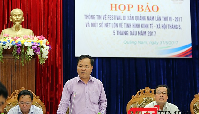 Ông Nguyễn Hồng Quang, Chánh Văn phòng UBND tỉnh Quảng Nam.