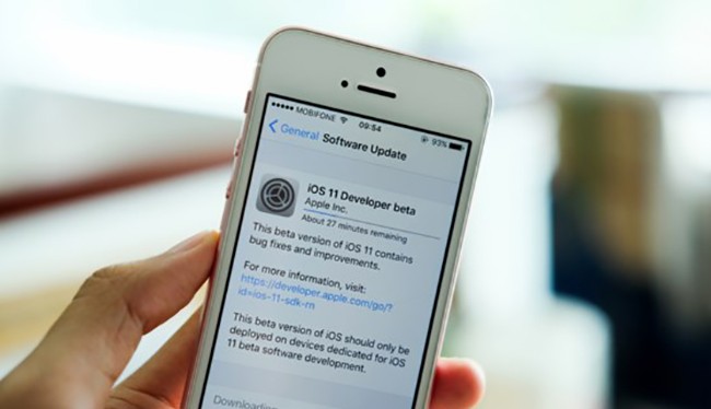 Người dùng đã có thể tải về và trải nghiệm trước iOS 11 Developer Beta.