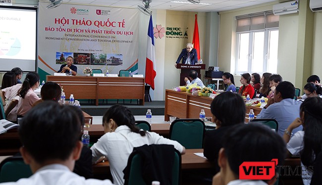 Chuyên gia Pháp bàn về “Bảo tồn di tích và phát triển du lịch” tại Đà Nẵng