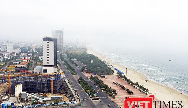 Khu vực ven biển phía đông Đà Nẵng là một trong những nơi có sự tăng trưởng nóng về giá