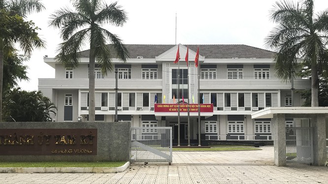 Trụ sở Thành ủy Tam Kỳ, tỉnh Quảng Nam (ảnh daidoanket.vn)