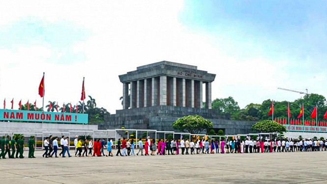 Lăng Chủ tịch Hồ Chí Minh (ảnh vov.vn)