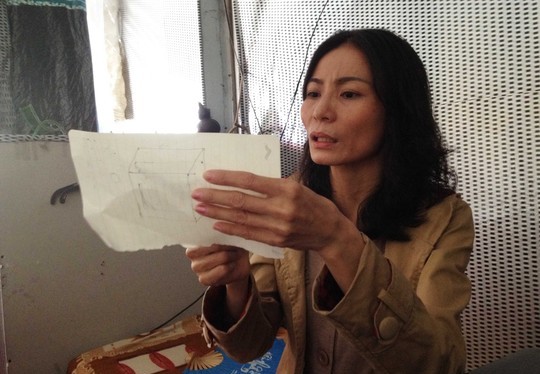 Bà Phạm Thị Ngọt đang tìm bằng chứng để minh oan cho mình