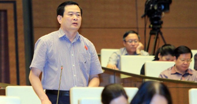 Đại biểu Quốc hội Nguyễn Đình Quyền góp ý về dự thảo Luật Kiểm toán Nhà nước