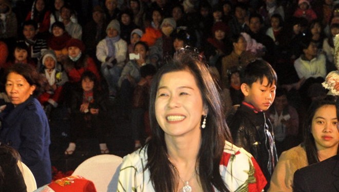 Bà Hà Linh tại một sự kiện tổ chức tại TP Đà Lạt - Ảnh: L.Thiên
