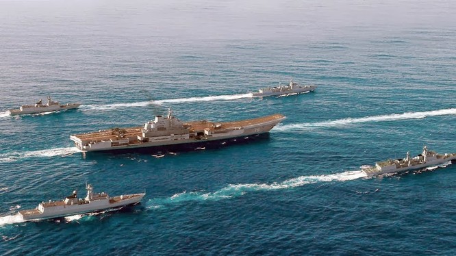 Trung Quốc đang trong quá trình thiết lập cụm tàu tác chiến sân bay với tàu sân bay Liêu Ninh