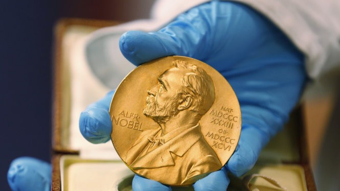 Giải Nobel trị giá khoảng 960. 000 USD - Ảnh: Japan Times