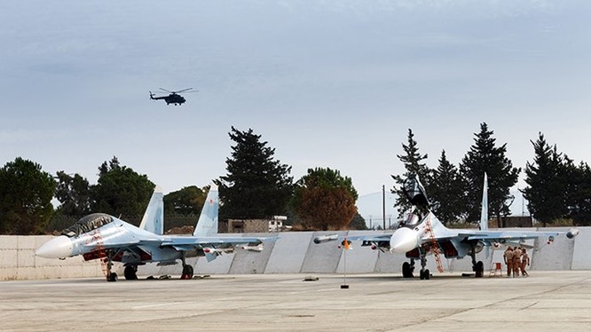 Máy bay chiến đấu Nga được cho là gặp khó khăn vì thời tiết khắc nghiệt ở Syria - Ảnh: Bộ Quốc phòng Nga