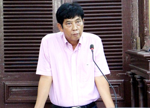 Nguyên tổng giám đốc Agribank Việt Nam Nguyễn Thế Bình bị triệu tập đến toà. Ảnh: Hải Duyên. 