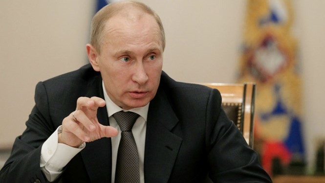 Tổng thống Putin sắp phản ứng về vụ Thổ Nhĩ Kỳ bắn rơi Su-24 - Ảnh: AFP