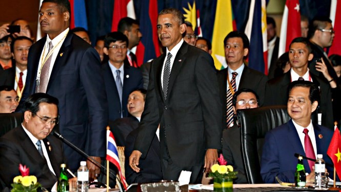 Lãnh đạo 10 nước ASEAN sẽ sang Mỹ vào năm 2016 để bàn chuyện Biển Đông - Ảnh minh họa: Reuters