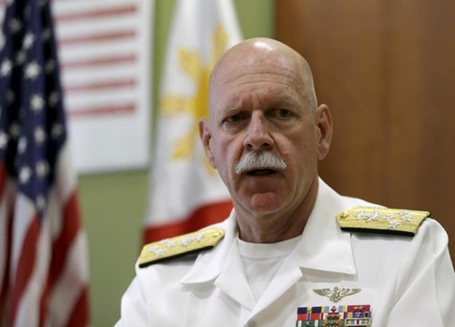 Đô đốc Scott Swift, chỉ huy Hạm đội Thái Bình Dương của Mỹ. Ảnh: AP.
