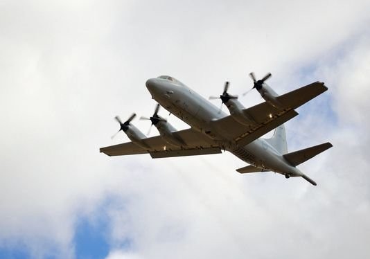 Máy bay tuần tra P-3 Orion của không quân hoàng gia Úc - Ảnh: AFP
