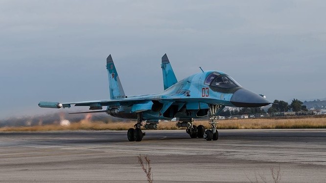 Chiến đấu cơ Su-34 Fullback tại chiến trường Syria