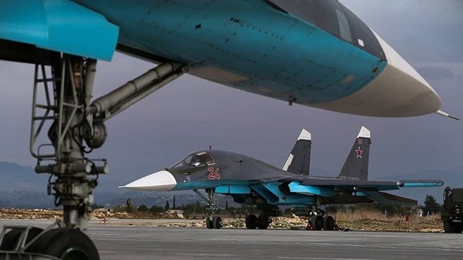 Chiến đấu cơ Su-34 của Nga tác chiến chống khủng bố tại Syria