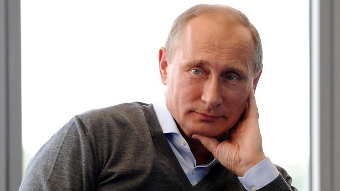 Tổng thống Nga Vladimir Putin đã 63 tuổi nhưng tự tin mình còn trẻ - Ảnh: AFP