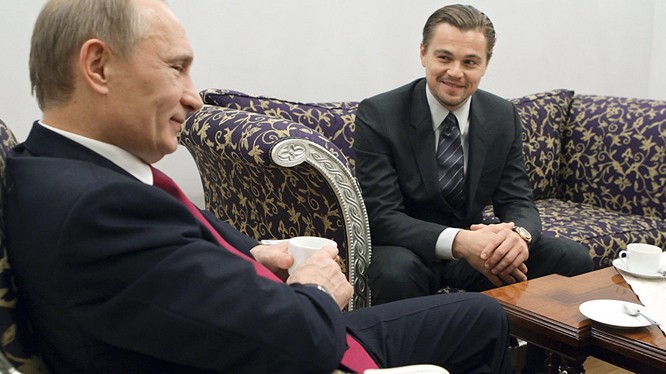 Ông Putin và diễn viên DiCaprio