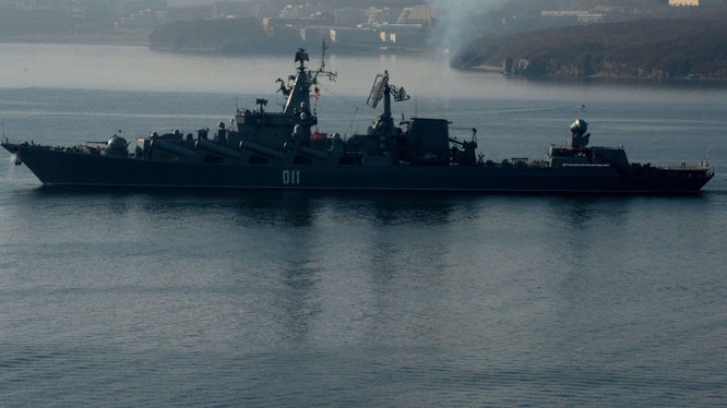 Tuần dương hạm Varyag trực chiến tại Syria