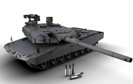 Phác thảo thiết kế siêu tăng Leopard 3